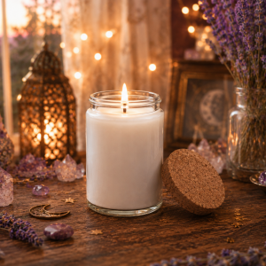 Apothecary Jar Candle with Cork